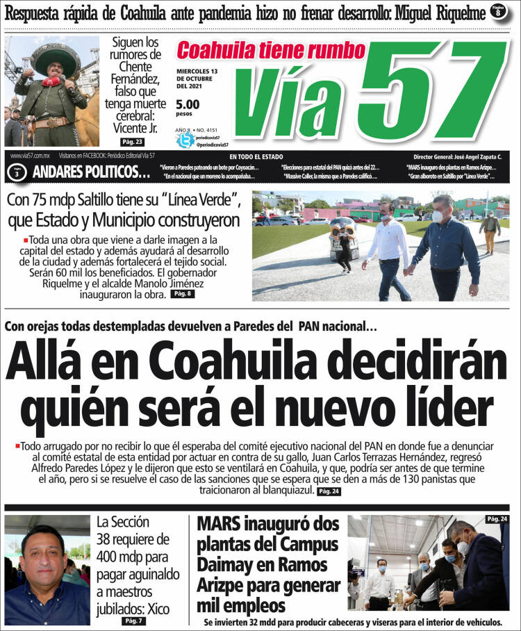 Portada de Via57 (M&eacute;xico)