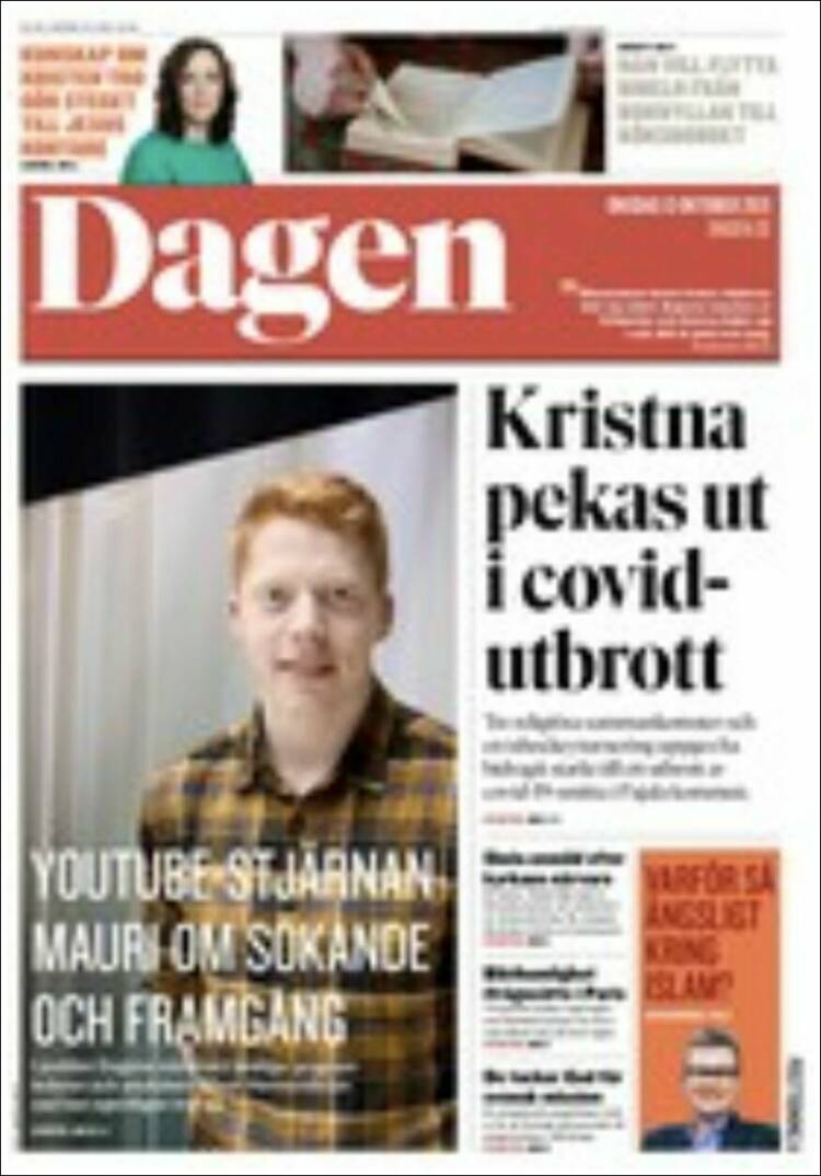 Portada de Dagen (Suecia)