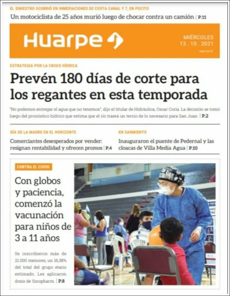 Portada de Huarpe (Argentina)