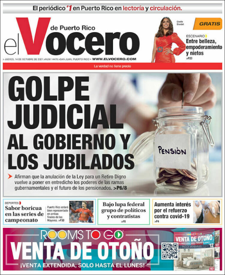 Portada de Vocero (Puerto Rico)