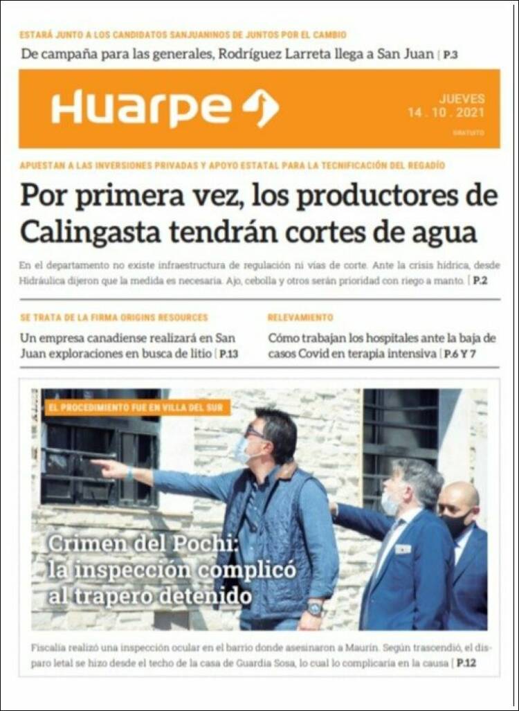 Portada de Huarpe (Argentina)
