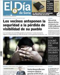 Portada de El Día de Soria (España)