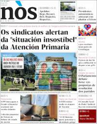 Portada de Nòs Diario (España)