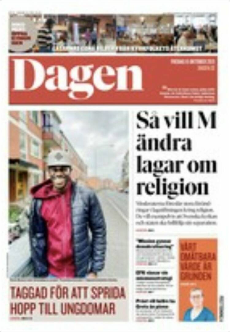 Portada de Dagen (Suecia)
