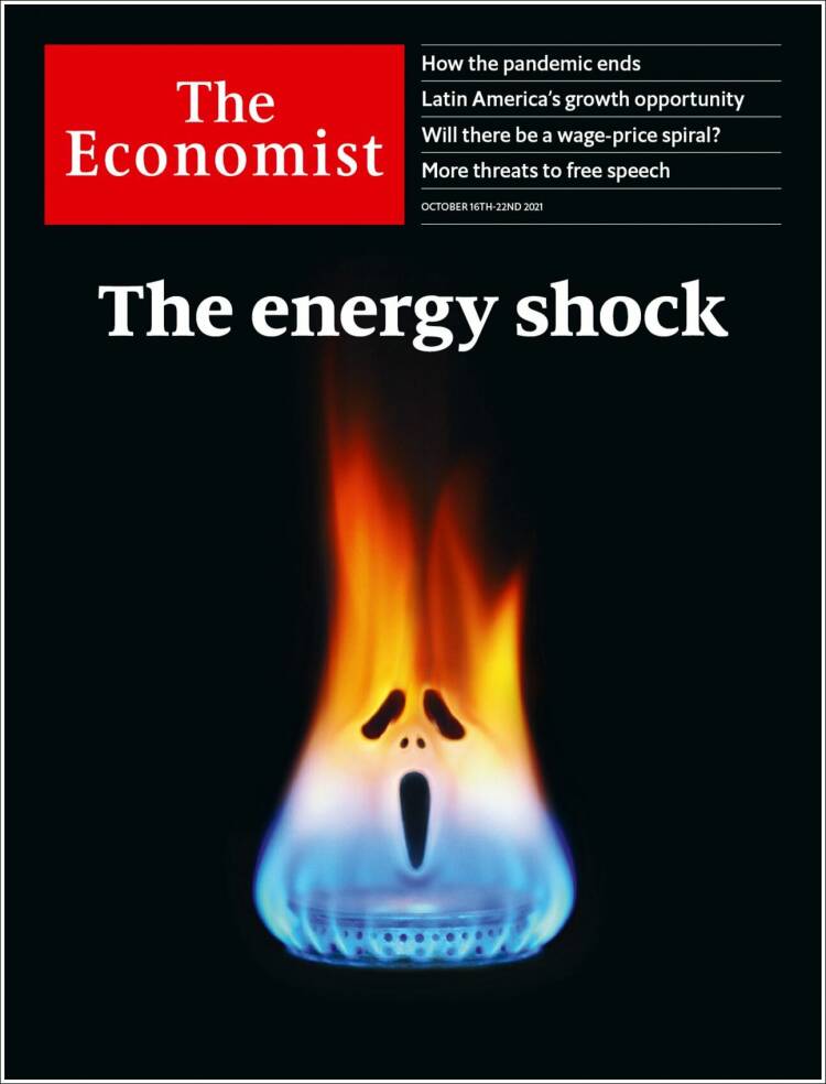 Portada de The Economist (Reino Unido)