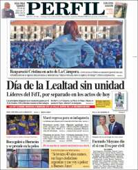 Portada de Diario Perfil (Argentina)