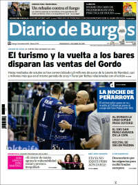 Portada de Diario de Burgos (España)