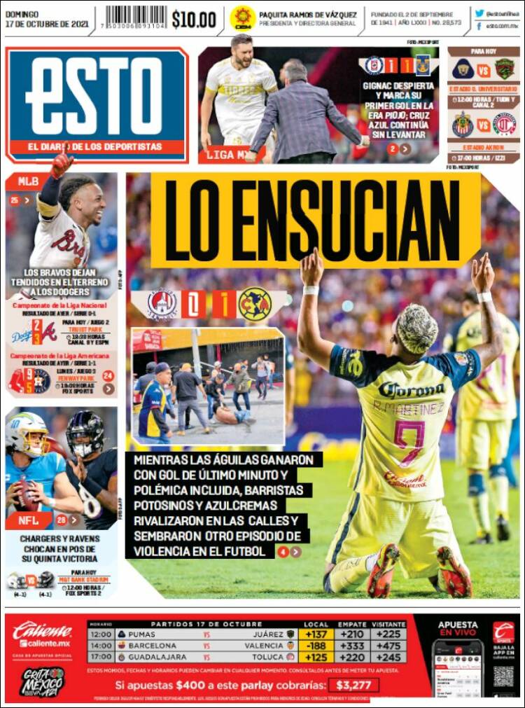 Portada de Esto (M&eacute;xico)