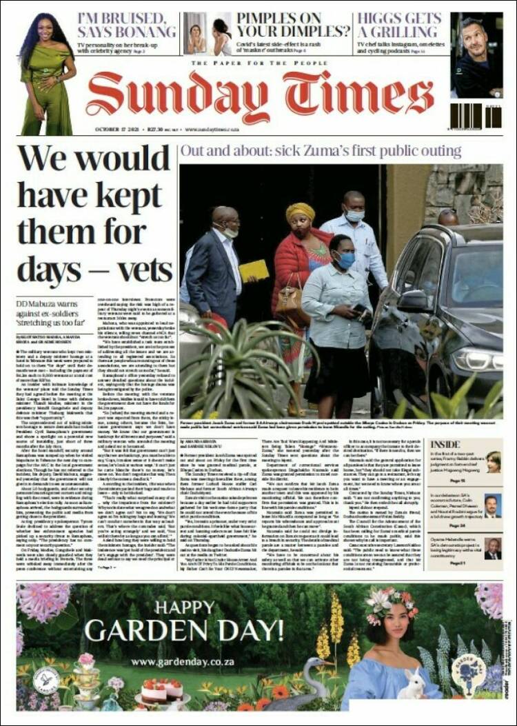 Portada de Hürriyet (Turqu&iacute;a)