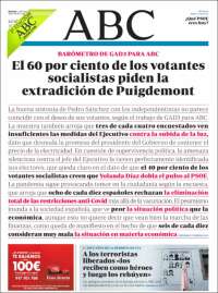 Portada de ABC (España)