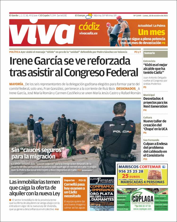 Portada de Información - Cadiz (España)