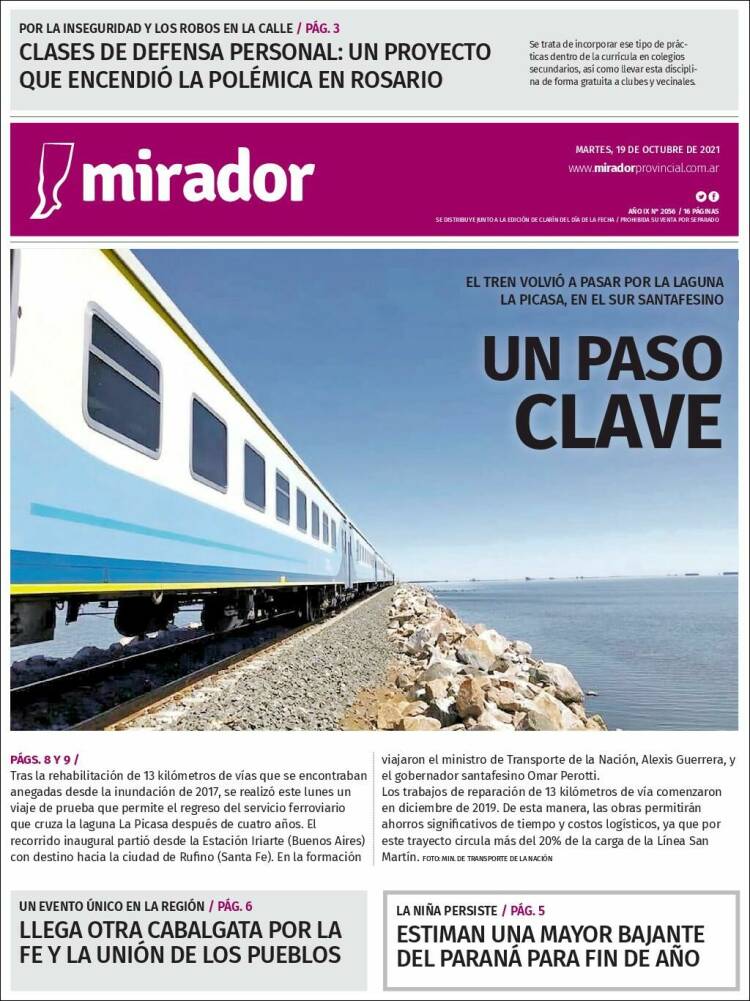 Portada de Mirador Provincial (Argentina)