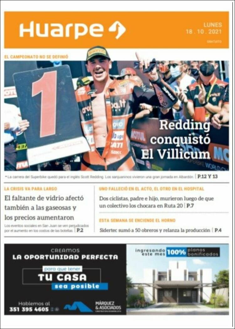 Portada de Huarpe (Argentina)