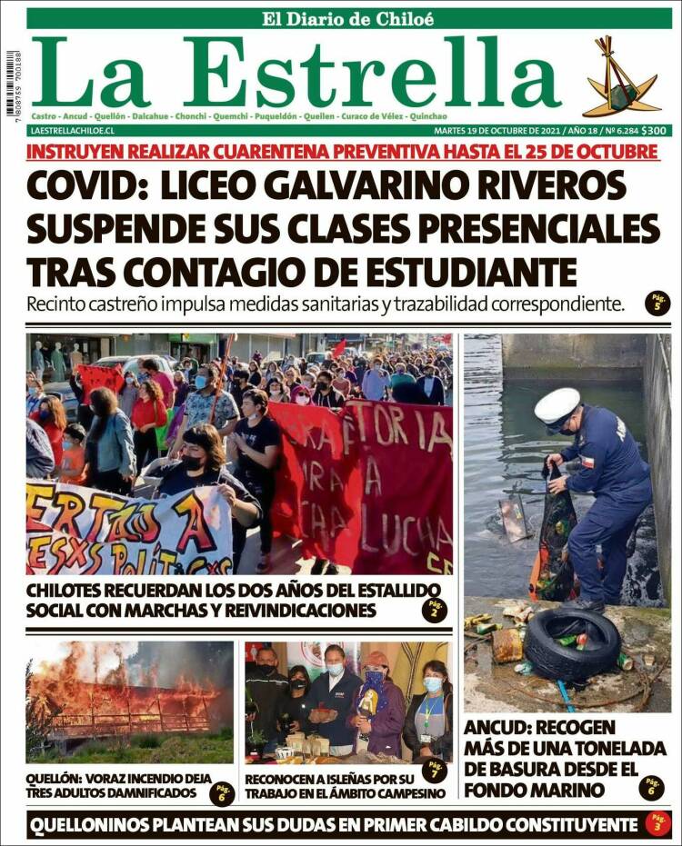 Portada de Estrella de Chiloé (Chile)