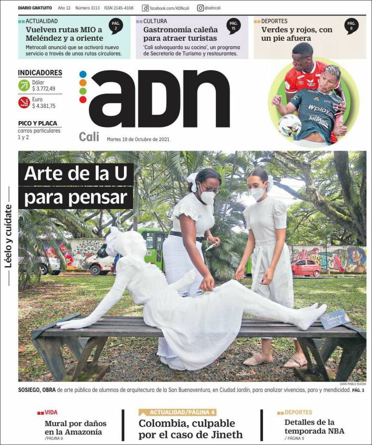 Portada de ADN - Cali (Colombia)