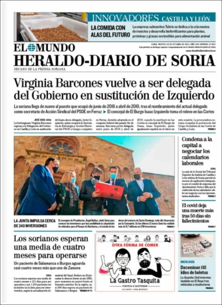 Portada de Diario de Soria (Espa&ntilde;a)