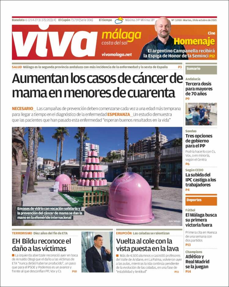 Portada de Viva Málaga (Espa&ntilde;a)