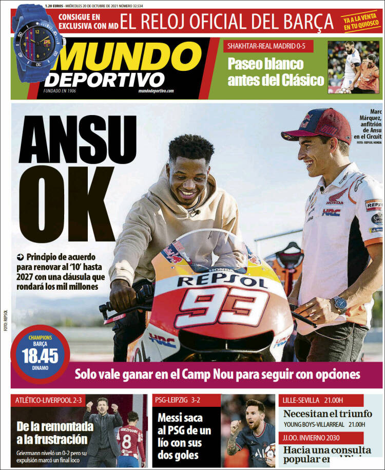 Portada de Mundo Atlético (Spain)