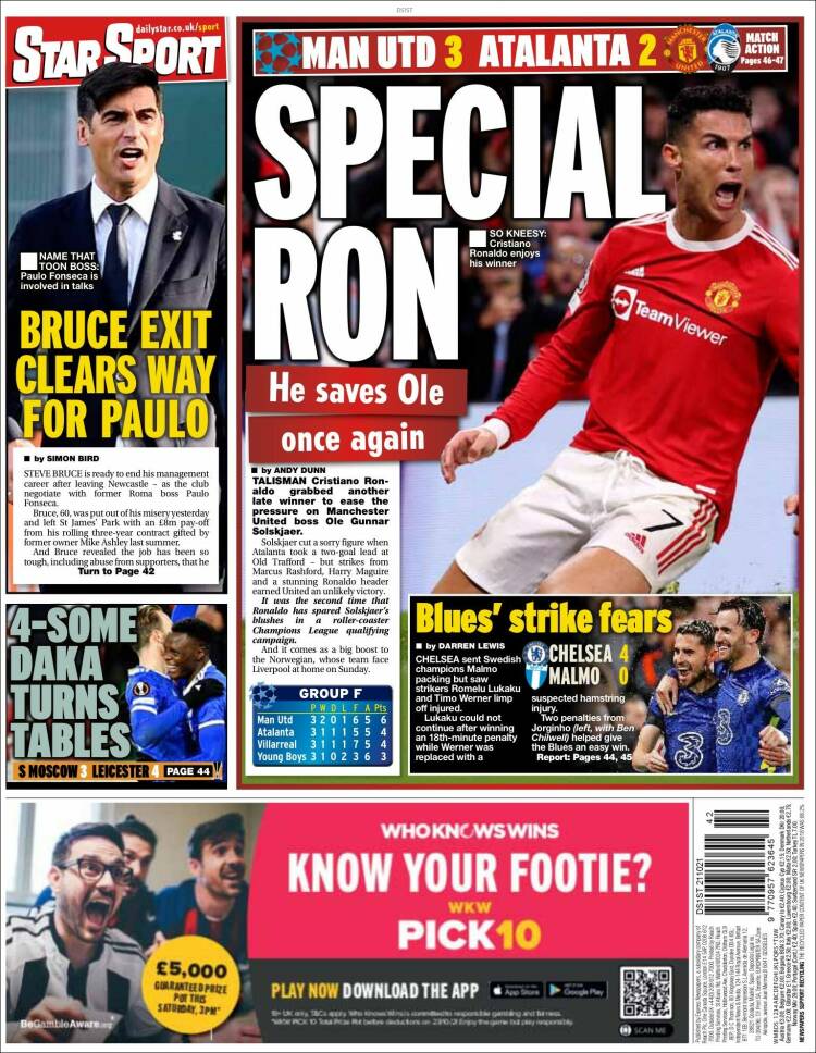 Portada de Star Sport (Reino Unido)