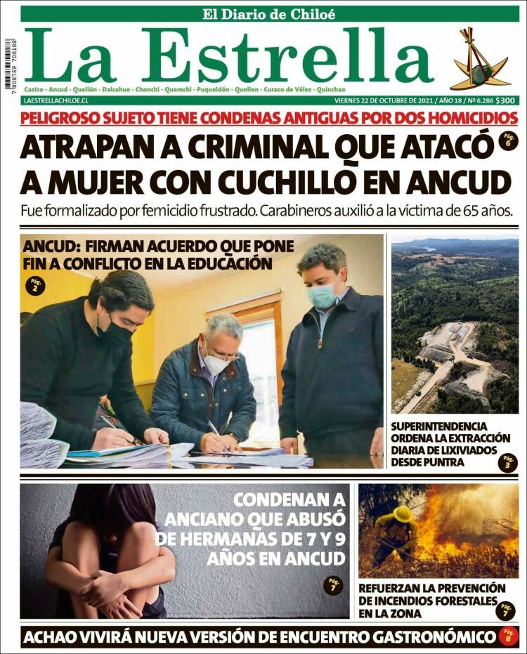 Portada de Estrella de Chiloé (Chile)