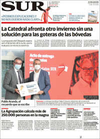 Portada de Diario el Sur (España)