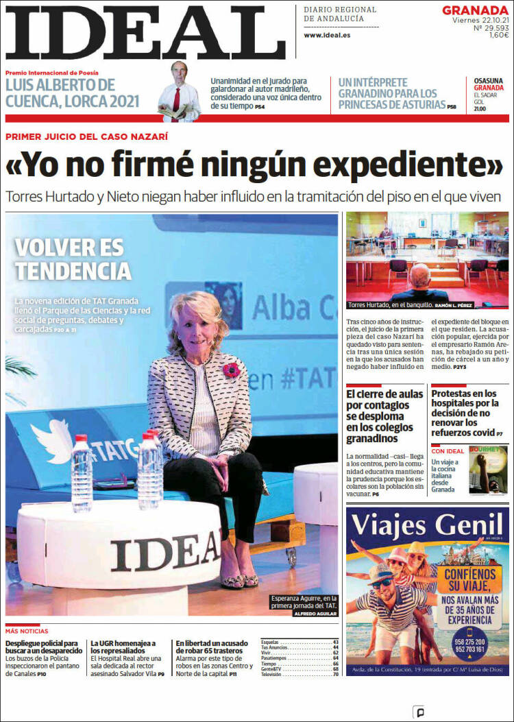 Portada de Ideal (España)