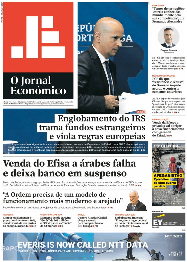 Portada de Oje (Portugal)