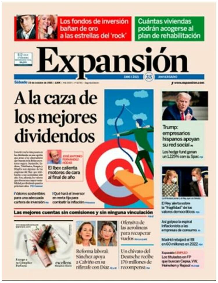 Portada de Expansión (Espa&ntilde;a)