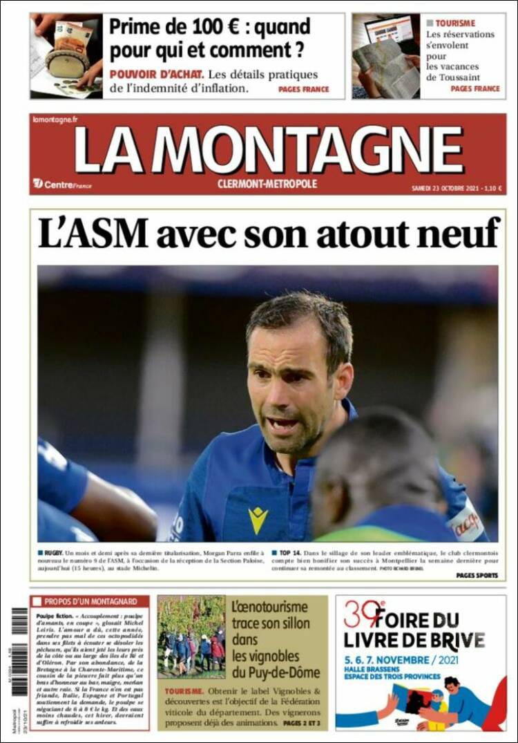 Portada de La Montagne (Francia)