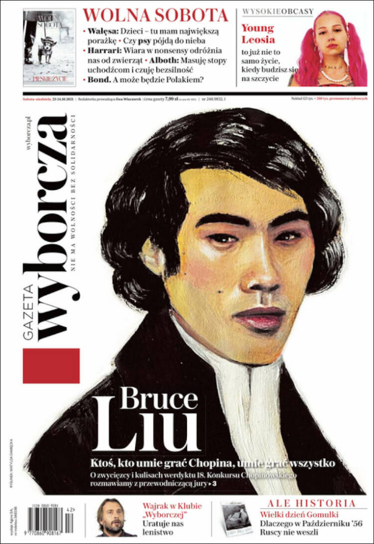 Portada de Gazeta Wyborcza (Polonia)