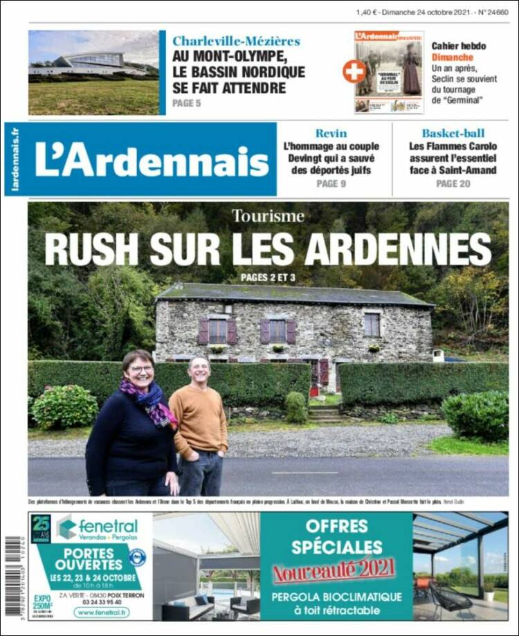 Portada de L'Ardenais (Francia)