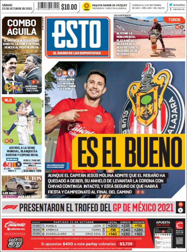 Portada de Esto (México)