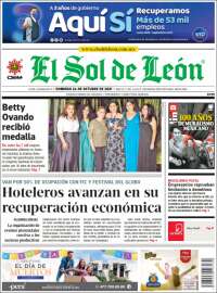 Portada de El Sol de León (México)