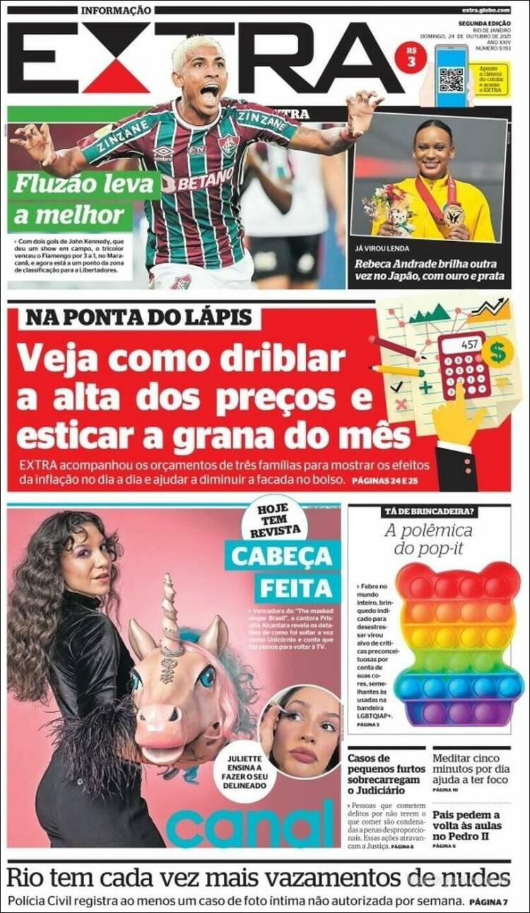 Portada de Extra (Brasil)