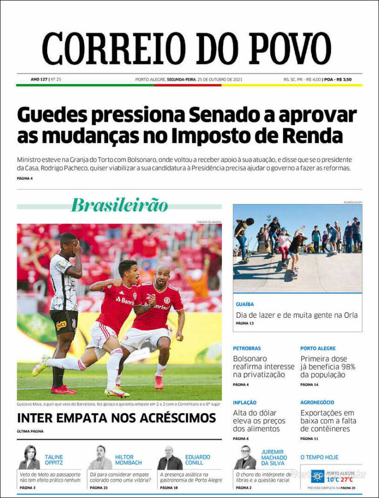 Portada de Correio Do Povo (Brasil)