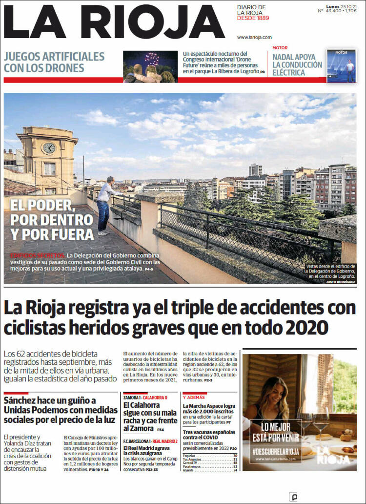 Portada de La Rioja (España)