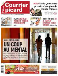 Portada de Courrier Picard (Francia)