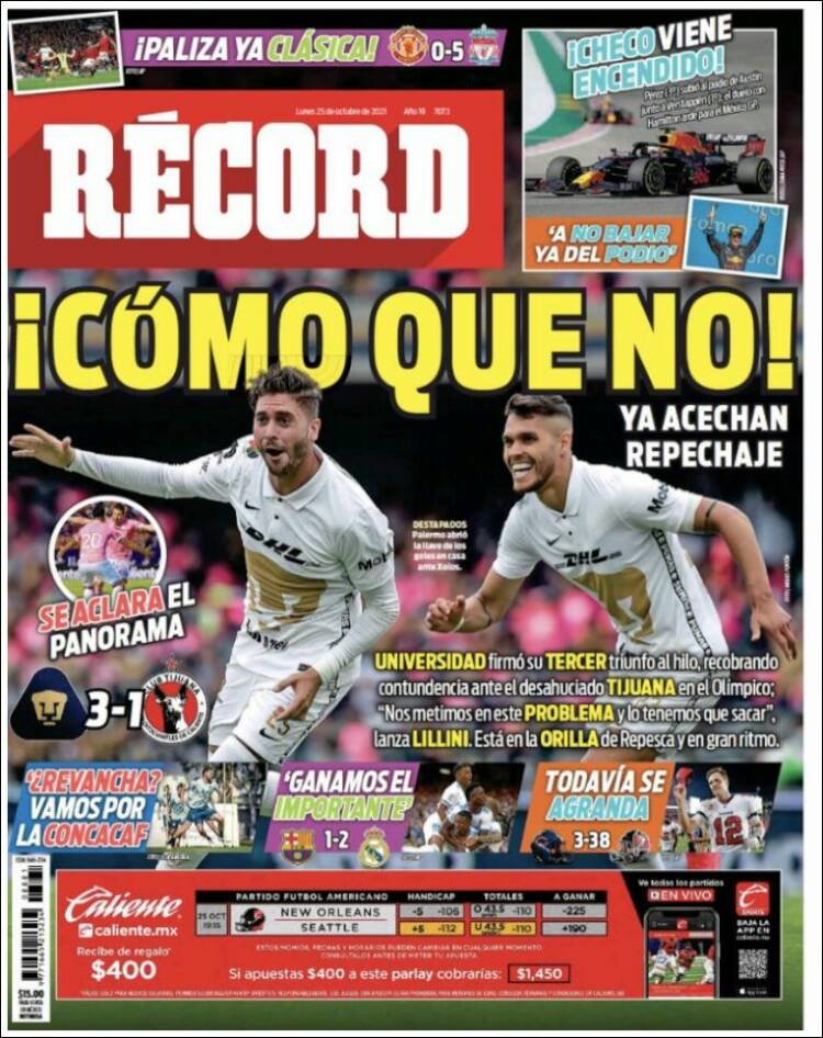 Portada de Record (M&eacute;xico)