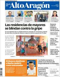 Portada de Diario del AltoAragón (España)