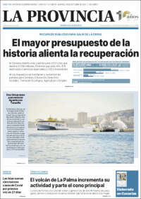 Portada de La Provincia (España)