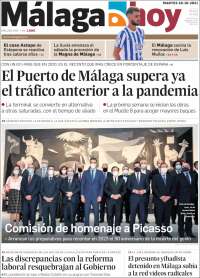 Portada de Málaga Hoy (España)