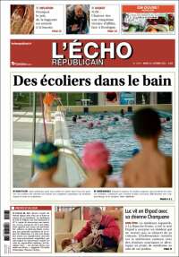 Portada de L'Echo Républicain (Francia)