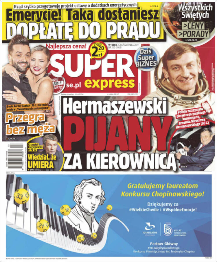 Portada de Super Express (Polonia)
