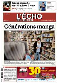 Portada de L'Echo Républicain (Francia)