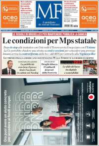 Portada de Milano Finanza (Italia)