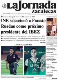 Portada de Jornada de Zacatecas (México)