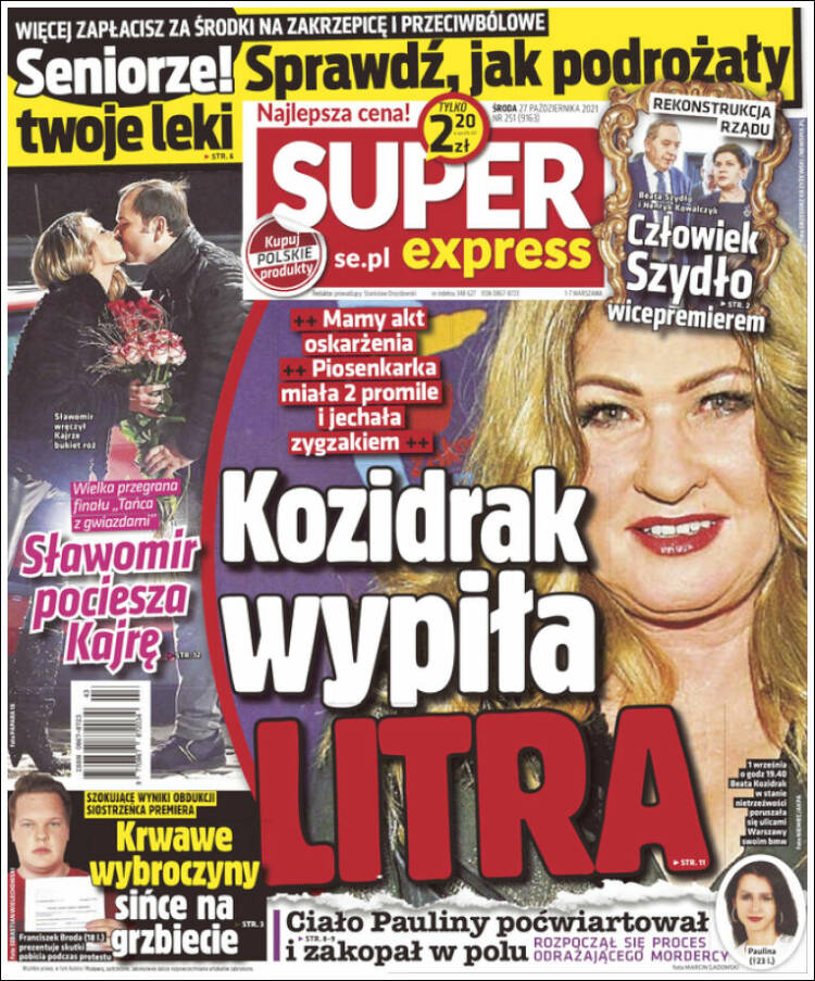 Portada de Super Express (Polonia)