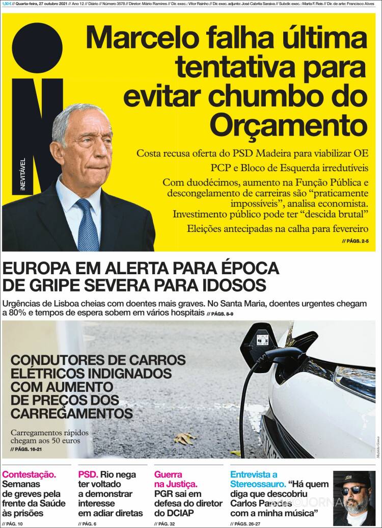 Portada de I - informação (Portugal)