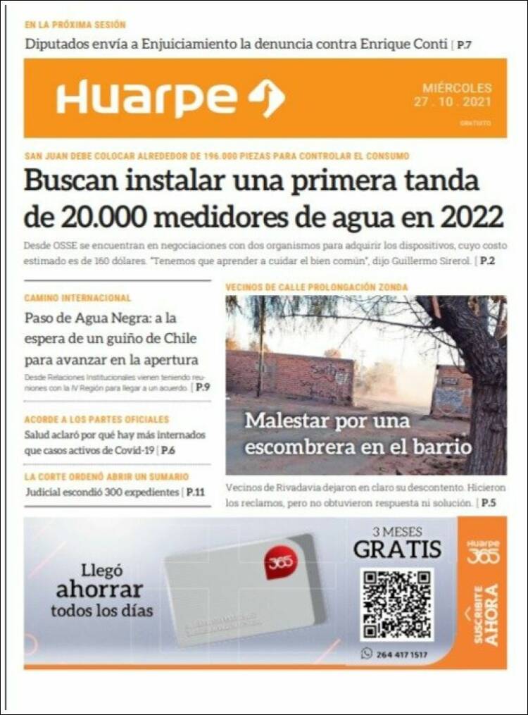 Portada de Huarpe (Argentina)