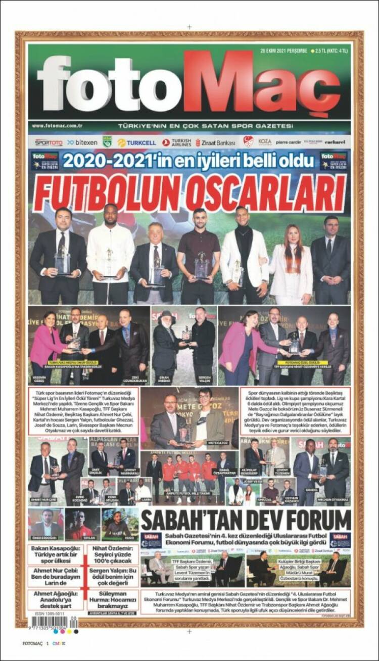 Portada de Fotomaç (Turqu&iacute;a)